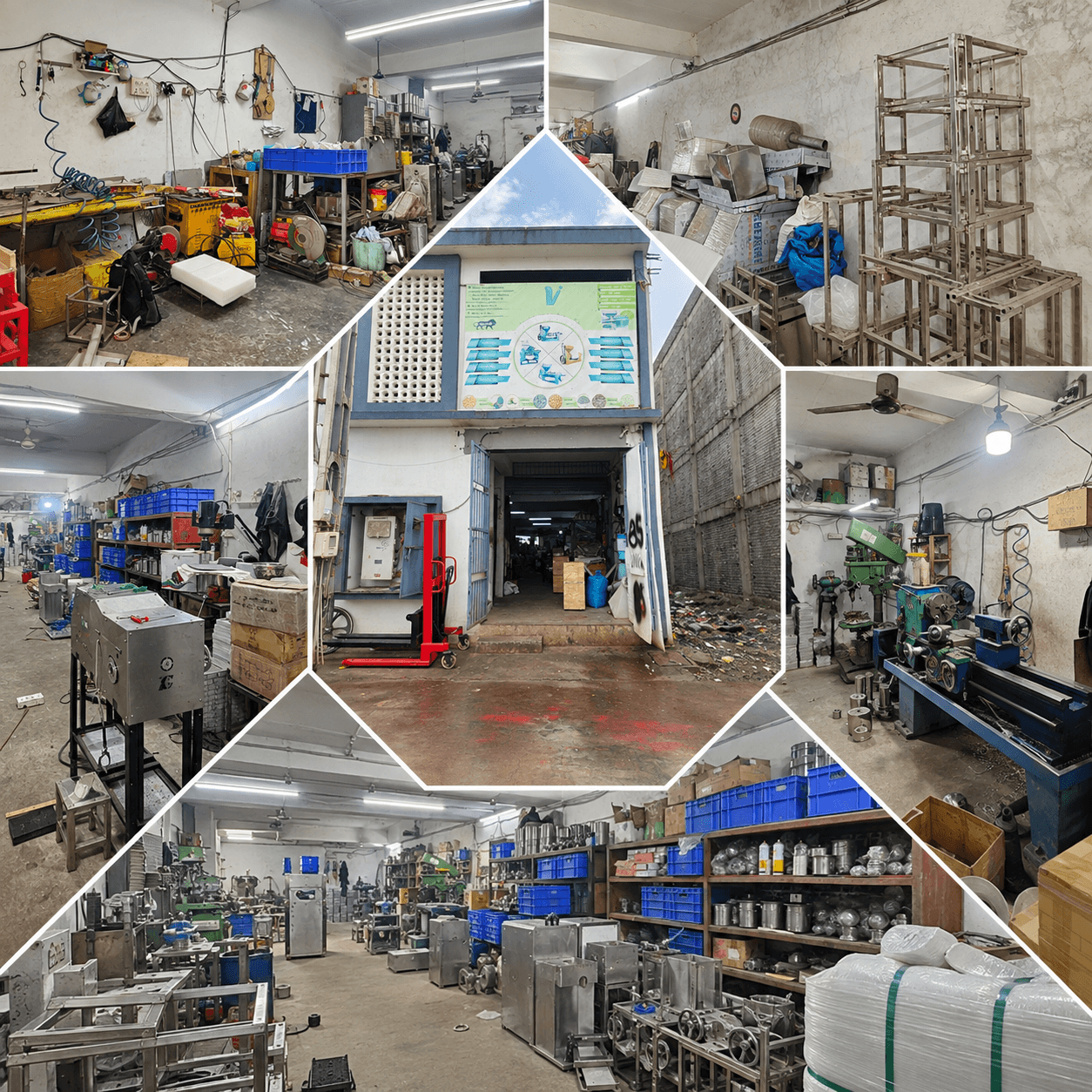 Vivan Global Impex manufacturing facility